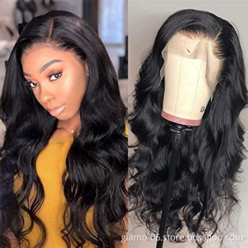 Brazilian Hair Raw Virgin Hair Wigs for African Women 13x4 Frontal from China Glueless Full HD Lace Wig Hair Extensions Wigs